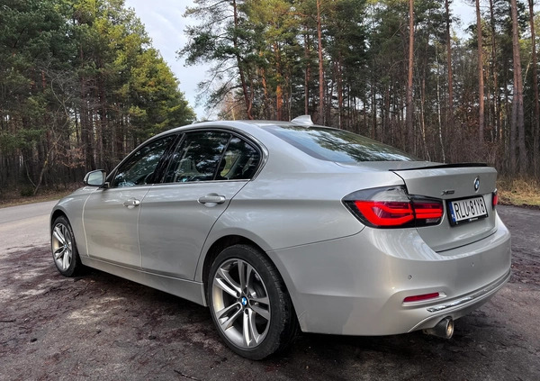 BMW Seria 3 cena 77900 przebieg: 131000, rok produkcji 2016 z Lubaczów małe 67